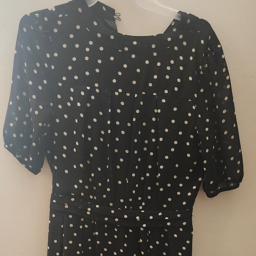 Polka dot  dress size 6